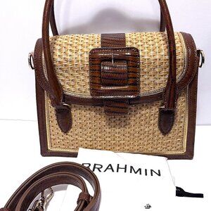 Brahmin Small Hallie - Caramel Jardim